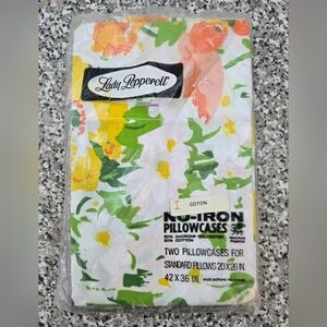 Vintage Polyester/cotton  Standard Pillowcases Brand New